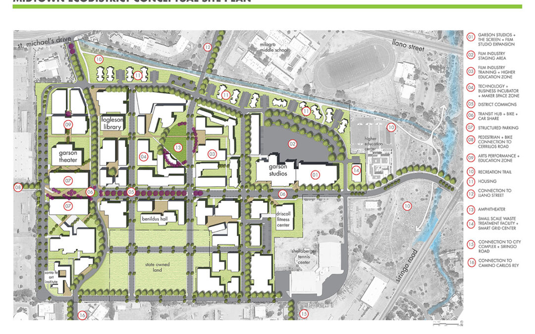 Midtown Ecodistrict Conceptual Site Plan