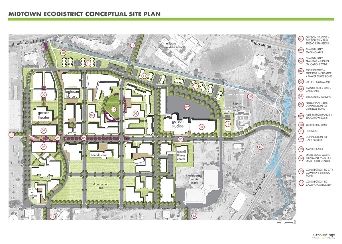 Midtown Ecodistrict Conceptual Site Plan