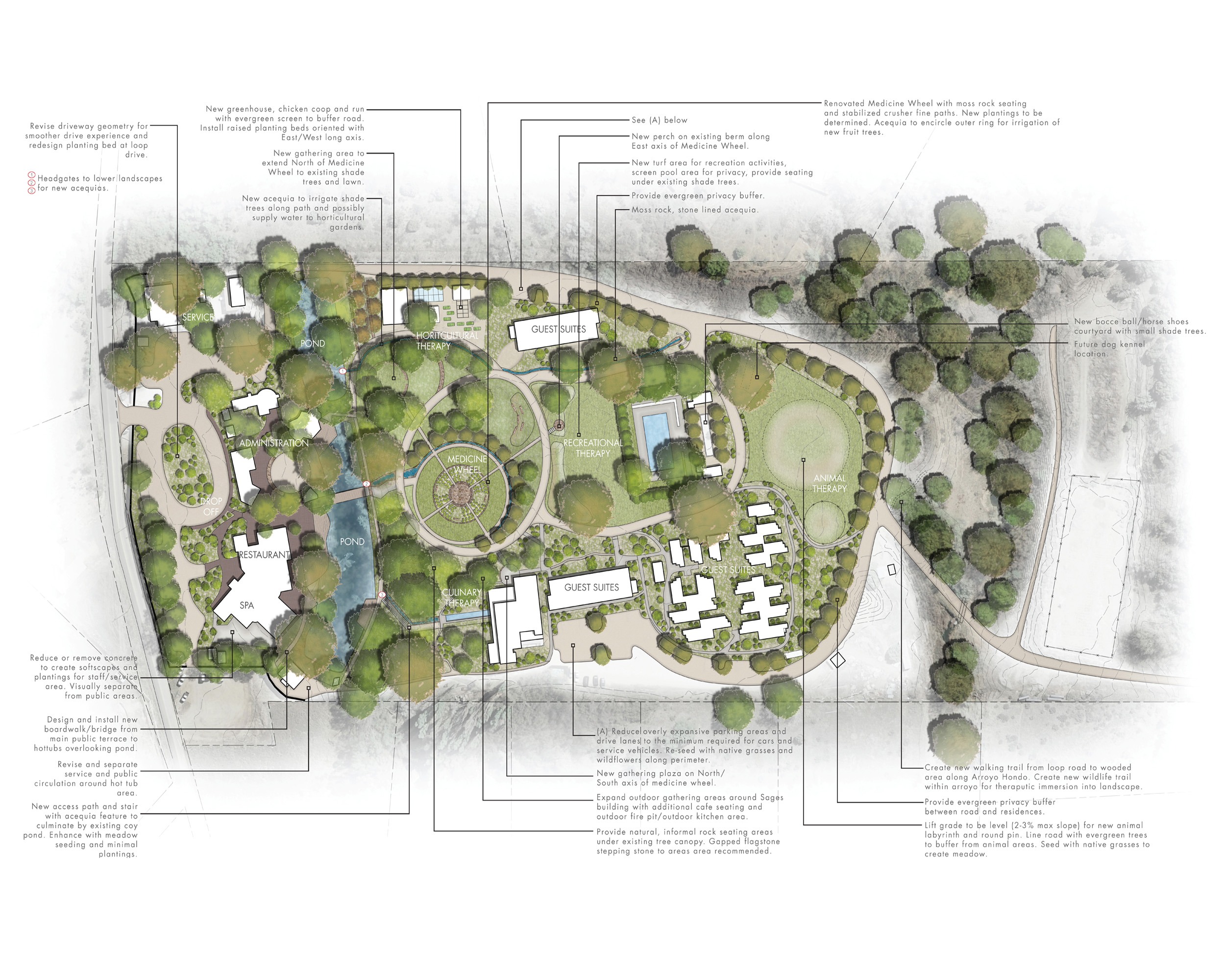 Ojo Caliente Santa Fe Plan